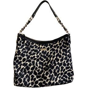 Kate Spade Medium Serena Cheetah Print Shoulder Bag Animal Print Leopard